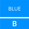 blue