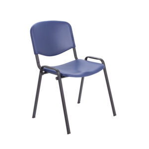 Canteen Chair With Black Frame