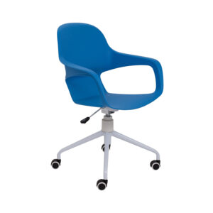 Cafe Meeting Breakout Chair Office Furniture Blue