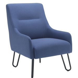 Loop Legged Reception Chair - Choice of 3 Colours - Low 390mm seat height