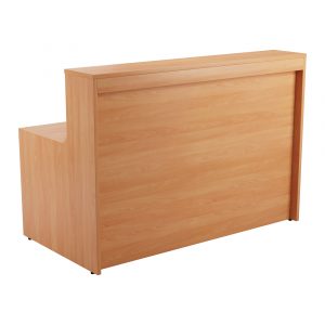 Reception Unit - 1600w x 890d x 1165h mm - With a Choice of Matching & Contrasting Tops & Sides Options