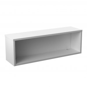 Reception Modular - Straight Top Box Unit, To Suit 1200w Base Unit - 1200w x 315d x 400h mm - White is Available (Please Note: Beech, Grey Oak, Nova Oak, Walnut & Maple are Made to Order, Please call for more information)