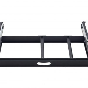 Steel Open Tambour Filing Frame - Black - To Suit Tambour Cupboard ONLY