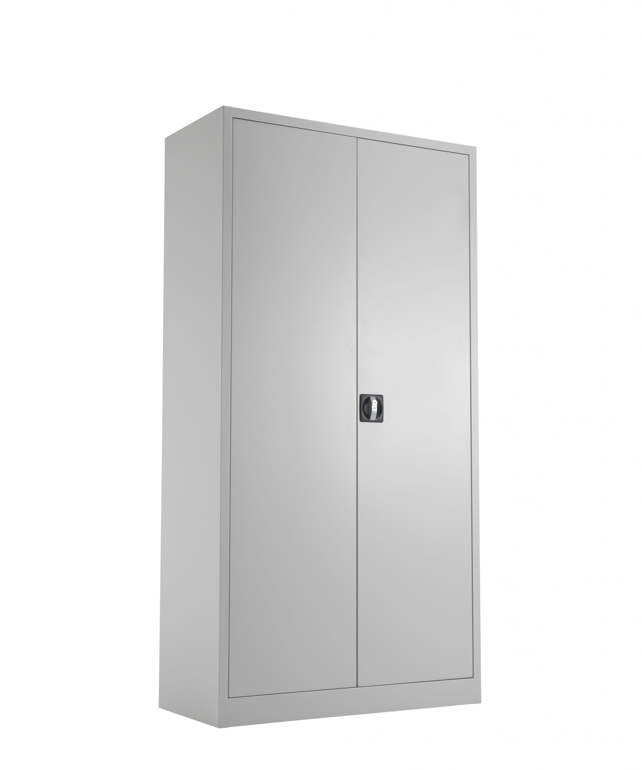 2 Door Steel Cupboard - With 4 No. Shelves - 920w x 420d x 1790h mm